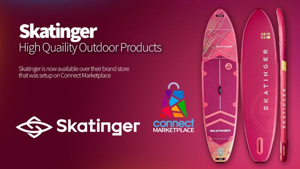 Skatinger over Connect Marketplace
